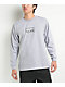 Pro Club Embroidered Box Logo Grey Long Sleeve T-Shirt - Thumbnail image 1 of 3