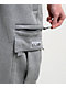 Pro Club Grey Heavyweight Cargo Sweatpants - Thumbnail image 4 of 7