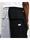 Pro Club Half And Half Black & Grey Heavyweight Cargo Sweatpants - Thumbnail image 6 of 8