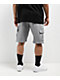 Pro Club Heather Grey Cargo Sweat Shorts - Thumbnail image 2 of 5
