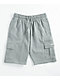 Pro Club Heather Grey Cargo Sweat Shorts - Thumbnail image 4 of 5