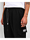 Pro Club Heavyweight Black Cargo Sweatpants - Thumbnail image 4 of 10