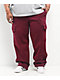 Pro Club Heavyweight Burgundy Cargo Sweatpants - Thumbnail image 6 of 7