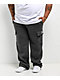 Pro Club Heavyweight Charcoal Cargo Sweatpants - Thumbnail image 6 of 9