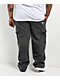 Pro Club Heavyweight Charcoal Cargo Sweatpants - Thumbnail image 8 of 9