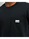 Pro Club Heavyweight Pocket Black T-Shirt - Thumbnail image 2 of 2