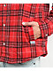 Pro Club Heavyweight Red Plaid Flannel Work Jacket - Thumbnail image 5 of 6
