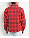 Pro Club Heavyweight Red Plaid Flannel Work Jacket - Thumbnail image 2 of 6