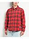 Pro Club Heavyweight Red Plaid Flannel Work Jacket - Thumbnail image 1 of 6