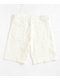 Pro Club Heavyweight Relaxed Snow White Denim Shorts - Thumbnail image 4 of 6