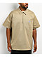 Pro Club Khaki Quarter Zip Work Shirt - Thumbnail image 1 of 4