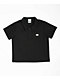 Pro Club Kids Black Woven Quarter Zip Work Shirt - Thumbnail image 1 of 3