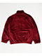 Pro Club Kids Burgundy Velour Track Jacket - Thumbnail image 2 of 3