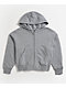 Pro Club Kids Fleece Grey Zip Hoodie - Thumbnail image 1 of 4