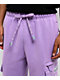 Pro Club Lavender Heavyweight Cargo Sweatpants - Thumbnail image 6 of 8