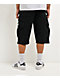 Pro Club OG Black Heavyweight Cargo Sweat Shorts - Thumbnail image 2 of 6
