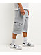 Pro Club OG Grey Heavyweight Cargo Sweat Shorts - Thumbnail image 6 of 6