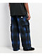 Pro Club Ombre Heavyweight Blue & Black Cargo Sweatpants - Thumbnail image 2 of 7