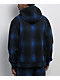 Pro Club Ombre Heavyweight Blue & Black Zip Hoodie - Thumbnail image 2 of 5