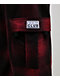 Pro Club Ombre Heavyweight Red & Black Cargo Sweatpants - Thumbnail image 6 of 6