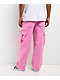 Pro Club Pink Heavyweight Cargo Sweatpants - Thumbnail image 2 of 8