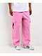 Pro Club Pink Heavyweight Cargo Sweatpants - Thumbnail image 1 of 8