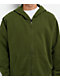 Pro Club Vintage Green Zip Hoodie - Thumbnail image 3 of 6