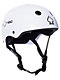 Pro-Tec Classic White Gloss Skateboard Helmet