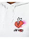 Proper Gnar Love Hurts White Hoodie - Thumbnail image 3 of 4