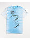 Proper Gnar School Skate Blue Tie Dye T-Shirt - Thumbnail image 1 of 4