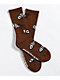 Psockadelic Last Shot Mauve Crew Socks - Thumbnail image 1 of 2