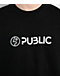Public Logo Black T-Shirt - Thumbnail image 2 of 2