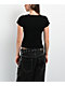 Punx N Kisses x Gloomy Bear Doomed Black Crop T-Shirt - Thumbnail image 2 of 5