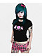 Punx N Kisses x Gloomy Bear Gloom N’Doom Black Crop T-Shirt - Thumbnail image 1 of 5