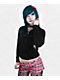 Punx N Kisses x Gloomy Bear Gloomy Studded Black Zip Up Hoodie - Thumbnail image 1 of 7