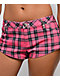 Punx N Kisses x Gloomy Bear Valerie Pink Plaid Shorts - Thumbnail image 6 of 9