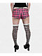 Punx N Kisses x Gloomy Bear Valerie Pink Plaid Shorts - Thumbnail image 2 of 9