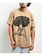 Push Trees Hug Trees Tan T-Shirt - Thumbnail image 1 of 4