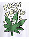 Push Trees Stay Smokin Black T-Shirt - Thumbnail image 3 of 4