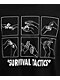 Push Trees Survival Tactics Black T-Shirt - Thumbnail image 3 of 3