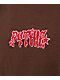 Pythia Red Logo Brown T-Shirt - Thumbnail image 3 of 3