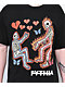 Pythia Skeleton Love Black T-Shirt