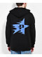 Pythia Star Black Zip Hoodie