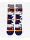 Pyvot Arrow Grey Crew Socks - Thumbnail image 2 of 3