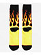 Pyvot Flames Black Crew Socks - Thumbnail image 2 of 2