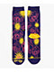 Pyvot Fun Guy Purple Crew Socks - Thumbnail image 2 of 2