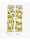 Pyvot Melted Smile White Crew Socks - Thumbnail image 2 of 2