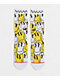Pyvot Melted Smile White Crew Socks - Thumbnail image 1 of 2