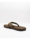Quiksilver Carver Brown Suede Sandals - Thumbnail image 2 of 4