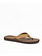 Quiksilver Carver Suede Core Tan Sandals - Thumbnail image 1 of 4